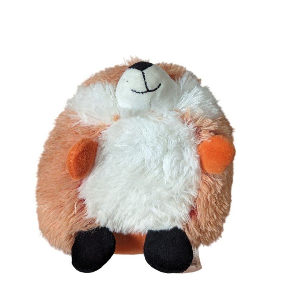 Spark Create Imagine Pudgy Round Plush Fox Ball Stuffed Animal 2018‎ 7 inch